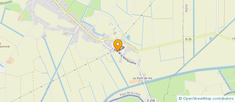 localisation de l'entreprise SCI LA MARQUISERIE  VIX