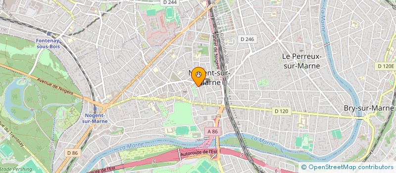 localisation de l'entreprise SCI LA MARSEILLAISE  NOGENT-SUR-MARNE