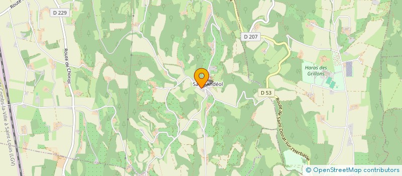 localisation de l'entreprise SCI LA MARSILLERE  CLAVEYSON