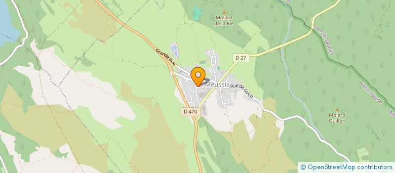 localisation de l'entreprise SCI LA MARTINE  MEUSSIA