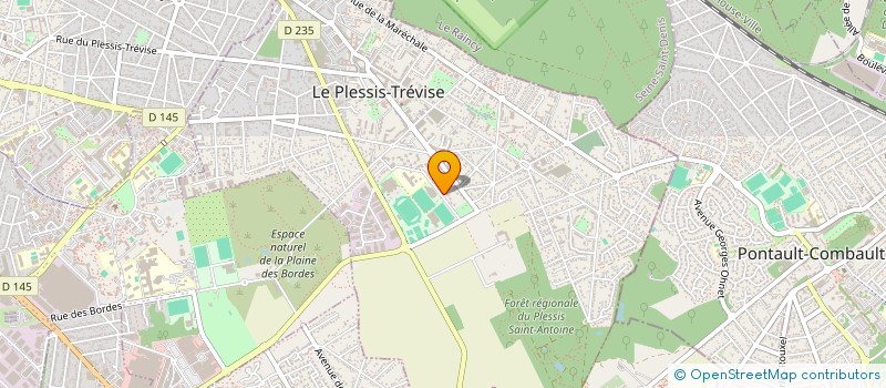 localisation de l'entreprise SCI LA MARTINELLE  LE PLESSIS-TREVISE