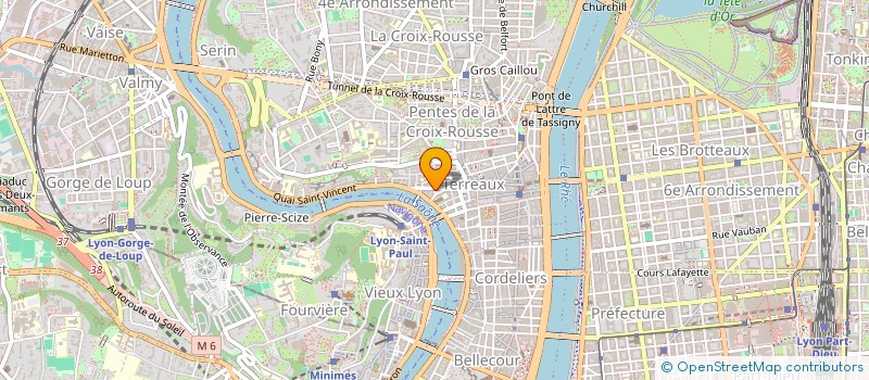 localisation de l'entreprise SCI LA MARTINIERE à LYON