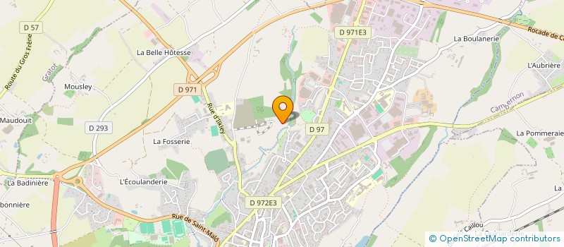 localisation de l'entreprise SCI LA MARTINIERE à SAINT-SAUVEUR-VILLAGES