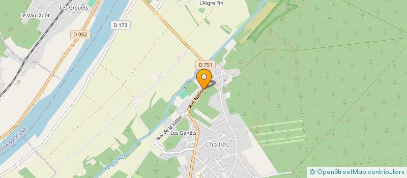 localisation de l'entreprise SCI LA MARVETTE à CELLETTES