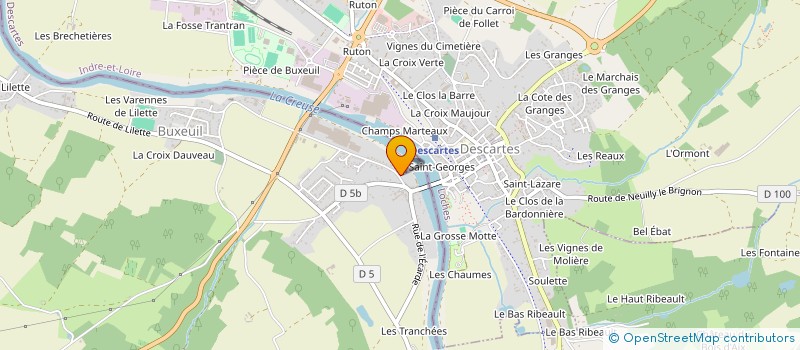 localisation de l'entreprise SCI LA MASADA à DANGE-SAINT-ROMAIN