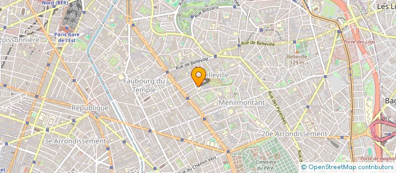 localisation de l'entreprise SCI LA MASCOTTE  PARIS