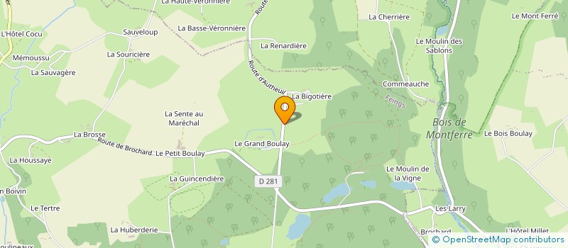 localisation de l'entreprise SCI LA MASLOTIERE à SAINT-MARD-DE-RENO