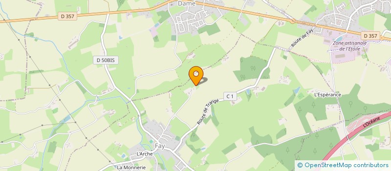 localisation de l'entreprise SCI LA MASSERIE  FAY