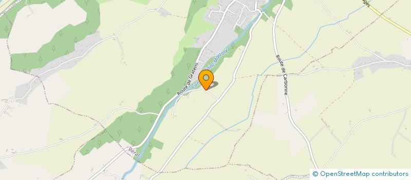 localisation de l'entreprise SCI LA MATASSE  BERAT