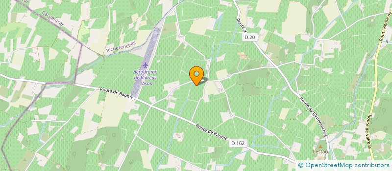 localisation de l'entreprise SCI LA MATTE  VISAN