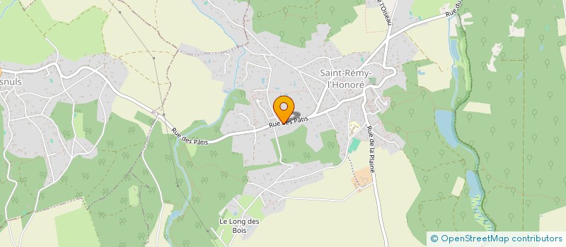 localisation de l'entreprise SCI LA MAULDRE  VILLIERS-SAINT-FREDERIC