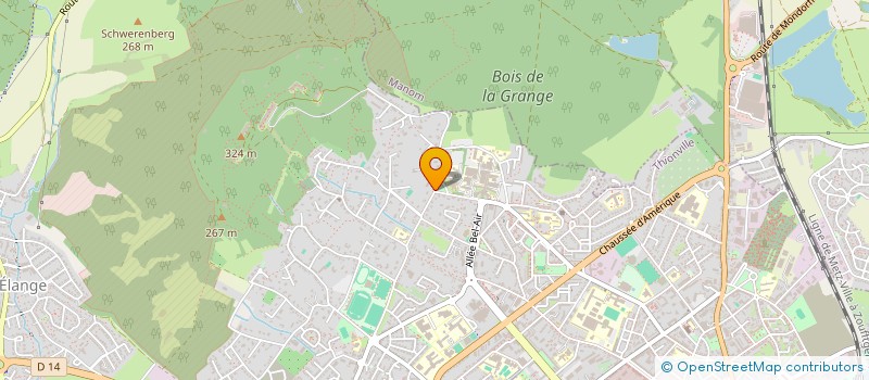 localisation de l'entreprise SCI LA MAURANNE 2 à THIONVILLE