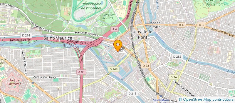 localisation de l'entreprise SCI LA MAURICIENNE INVESTISSEMENTS  NOGENT-SUR-MARNE