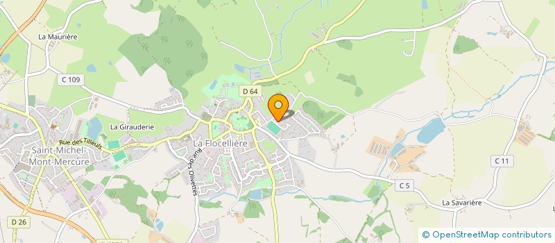 localisation de l'entreprise SCI LA MAYAUDERIE  REAUMUR