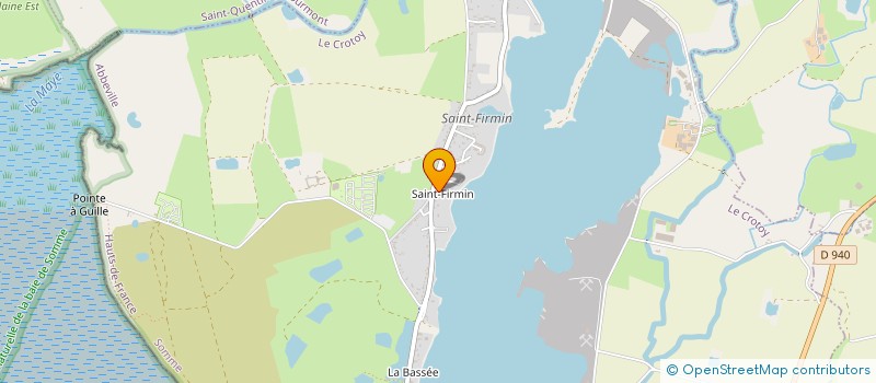 localisation de l'entreprise SCI LA MAYE à LE CROTOY