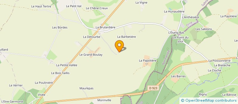 localisation de l'entreprise SCI LA MAZURE BSAG à SABLONS-SUR-HUISNE
