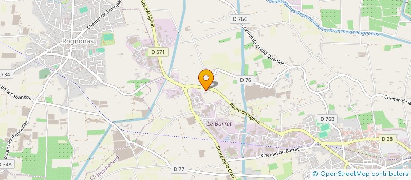 localisation de l'entreprise SCI LA MAZURKA à CHATEAURENARD