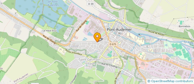 localisation de l'entreprise SCI LA MCD à PONT-AUDEMER