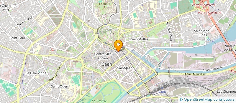 localisation de l'entreprise SCI LA MEDICALE CAEN à CAEN