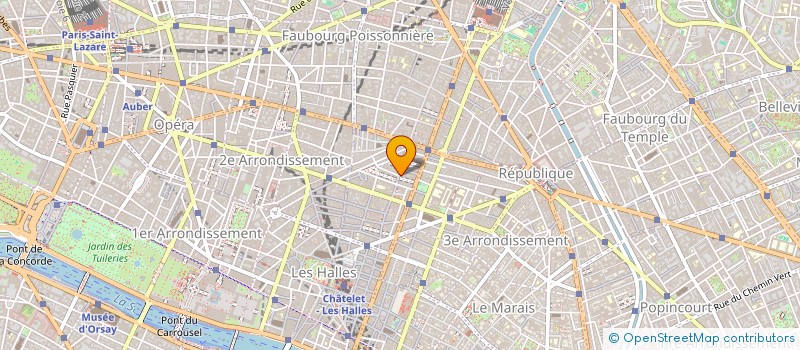 localisation de l'entreprise SCI LA MEEK  PARIS