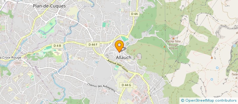 localisation de l'entreprise SCI LA MEIJE  ALLAUCH