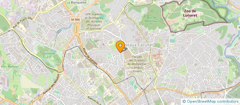 localisation de l'entreprise SCI LA MELDOISE à MONTPELLIER