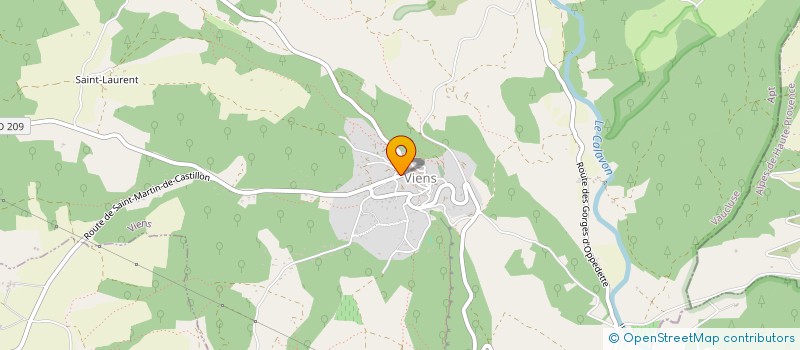 localisation de l'entreprise SCI LA MELINDE  SAINT-MARTIN-DE-CASTILLON