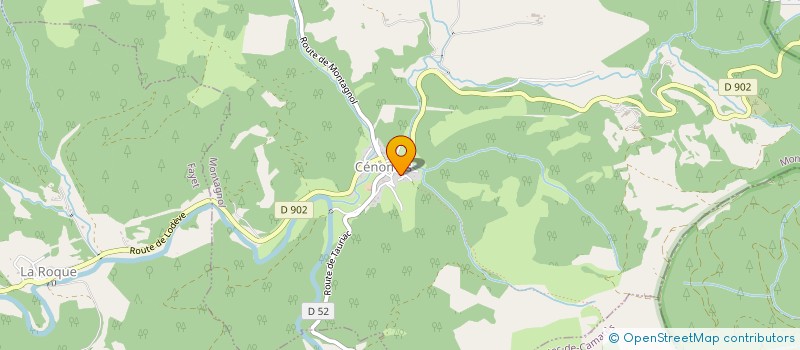 localisation de l'entreprise SCI LA MELODIVINE  MONTAGNOL