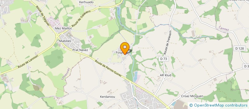 localisation de l'entreprise SCI LA MELOINE  KERMARIA-SULARD