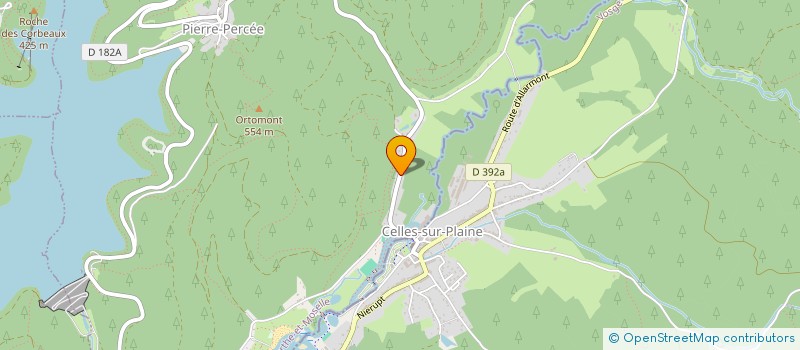 localisation de l'entreprise SCI LA MENELLE  PIERRE-PERCEE