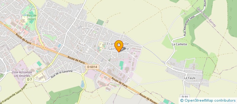 localisation de l'entreprise SCI LA MEOLYS  FRANQUEVILLE-SAINT-PIERRE