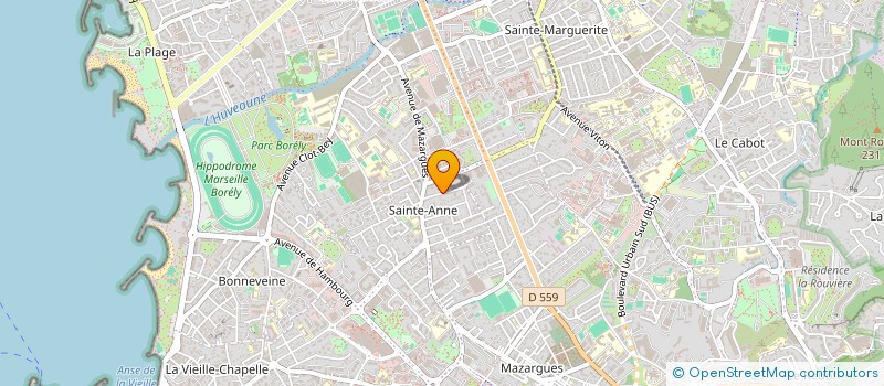 localisation de l'entreprise SCI LA MER à MARSEILLE