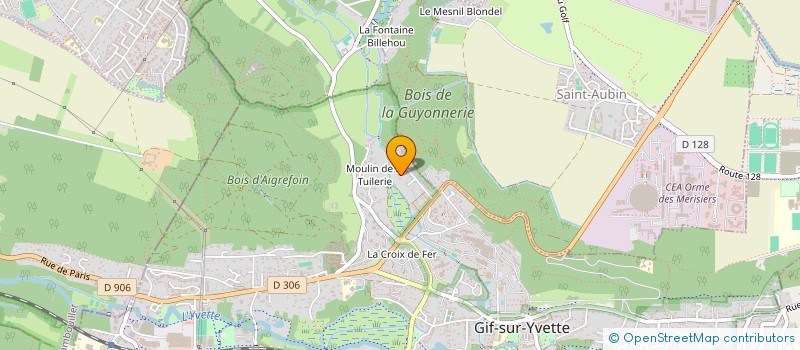 localisation de l'entreprise SCI LA MERANTAISE AUX ROCHES  GIF-SUR-YVETTE