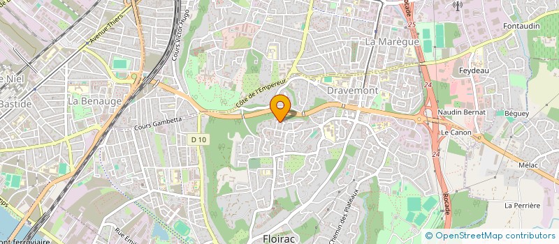 localisation de l'entreprise SCI LA MERE'VEILLE  FLOIRAC