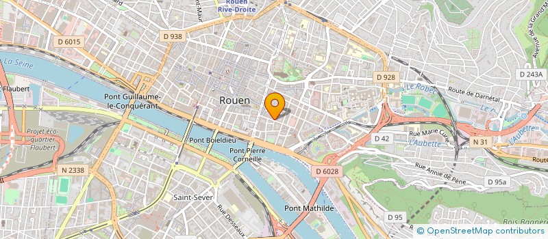 localisation de l'entreprise SCI LA MERIDIENNE à ROUEN