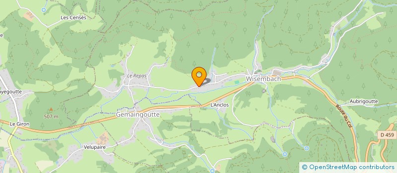 localisation de l'entreprise SCI LA MERULE à SAINT-DIE-DES-VOSGES