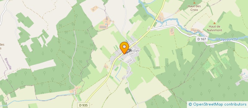 localisation de l'entreprise SCI LA MERVILLOISE  MERVILLER