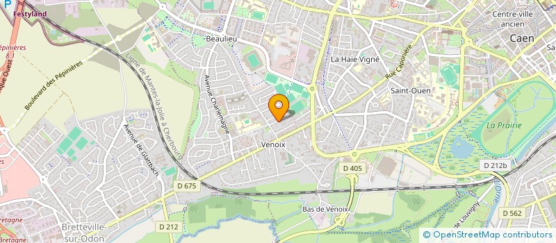 localisation de l'entreprise SCI LA MESNIE à CAEN