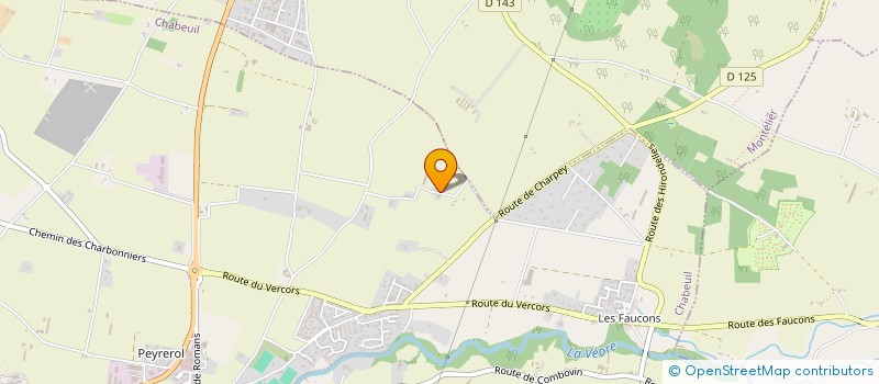 localisation de l'entreprise SCI LA MESOU à CHABEUIL