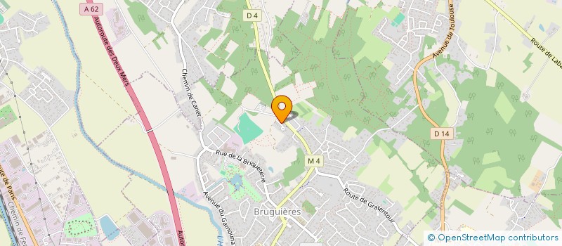 localisation de l'entreprise SCI LA MESSENIE  BRUGUIERES