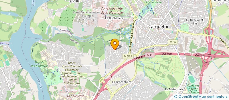 localisation de l'entreprise SCI LA METAIRIE DE VIEILLE COUR  MAUVES-SUR-LOIRE