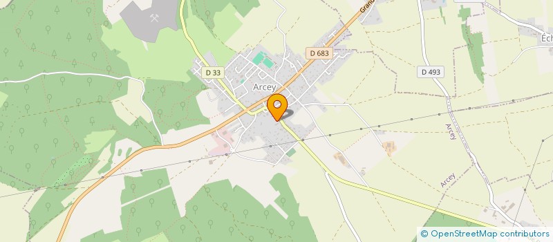 localisation de l'entreprise SCI LA MEURIOTTE  ARCEY