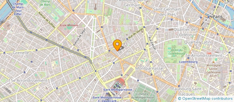 localisation de l'entreprise SCI LA MEUTE  PARIS