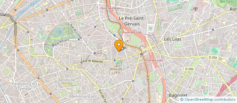 localisation de l'entreprise SCI LA MEUTE DU LOUP NOIR  PARIS