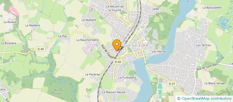 localisation de l'entreprise SCI LA MI DO RE  SUCE-SUR-ERDRE