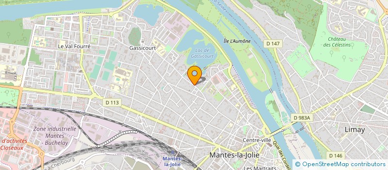 localisation de l'entreprise SCI LA MICHARDIERE  MANTES-LA-JOLIE