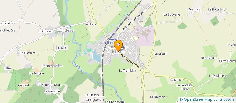 localisation de l'entreprise SCI LA MIENNE à SABLONS-SUR-HUISNE