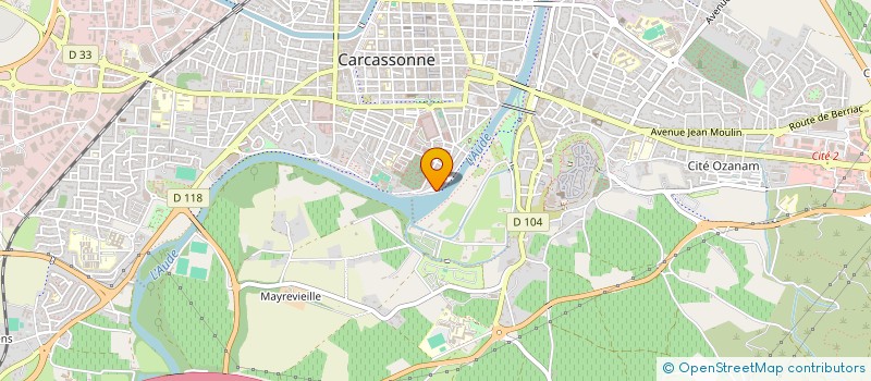 localisation de l'entreprise SCI LA MIGARONNE à CARCASSONNE