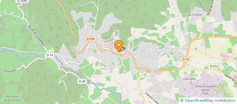 localisation de l'entreprise SCI LA MIGNONNE à GRIMAUD