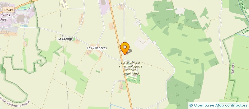 localisation de l'entreprise SCI LA MIGNOTTE  SAINTE-GEMME-LA-PLAINE